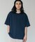 AIRDRY 高機能素材 カノコ編み クルーネック ポケットTシャツ/吸水速乾/遮熱性/UVカット