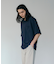 AIRDRY 高機能素材 カノコ編み クルーネック ポケットTシャツ/吸水速乾/遮熱性/UVカット