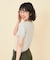 ミニデイジー刺繍Tシャツ