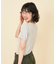ミニデイジー刺繍Tシャツ