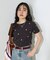 ミニデイジー刺繍Tシャツ