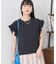 袖フリル ノースリーブTシャツ