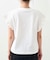 袖フリル ノースリーブTシャツ