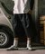 別注 2TUCK BAGGY WIDE TWILL SHORTS PANTS