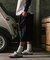 別注 2TUCK BAGGY WIDE TWILL SHORTS PANTS
