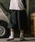 別注 2TUCK BAGGY WIDE TWILL SHORTS PANTS