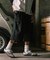 別注 2TUCK BAGGY WIDE TWILL SHORTS PANTS
