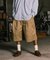 別注 2TUCK BAGGY WIDE TWILL SHORTS PANTS
