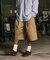 別注 2TUCK BAGGY WIDE TWILL SHORTS PANTS