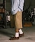 別注 2TUCK BAGGY WIDE TWILL SHORTS PANTS
