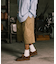 別注 2TUCK BAGGY WIDE TWILL SHORTS PANTS