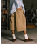 別注 2TUCK BAGGY WIDE TWILL SHORTS PANTS