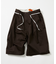 別注 2TUCK BAGGY WIDE TWILL SHORTS PANTS