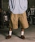 別注 2TUCK BAGGY WIDE TWILL SHORTS PANTS