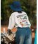 別注 coleman fishing goods バックプリントクルーネックTシャツ