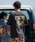 別注 コールマン matsui rocky camping SS TEE  バックプリント 半袖Tシャツ