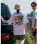 別注 コールマン matsui rocky camping SS TEE  バックプリント 半袖Tシャツ