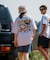 別注 コールマン matsui rocky camping SS TEE  バックプリント 半袖Tシャツ