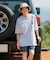 別注 コールマン matsui rocky camping SS TEE  バックプリント 半袖Tシャツ