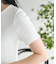 バレエネック ランダムリブTシャツ