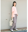 カラージョーゼットパンツ/レーヨンイージーパンツ