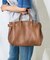 EMBOSSED LEATHER BELTED TOTE S/A4サイズ トートバッグ