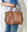 EMBOSSED LEATHER BELTED TOTE S/A4サイズ トートバッグ