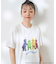 Teletubbies バックビューフロントプリントTシャツ