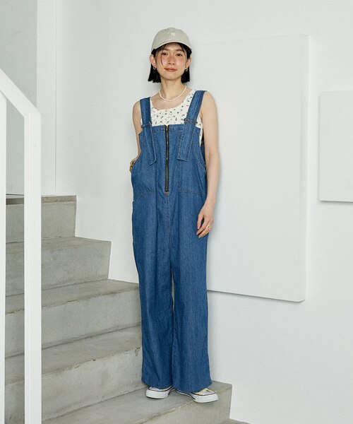 別注 Summer Zip Salopette｜フリークスストアの通販｜&mall