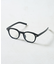 黒ブチメガネ/アイウェア