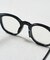 黒ブチメガネ/アイウェア