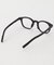 黒ブチメガネ/アイウェア