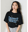 デニムロゴデイジーTシャツ