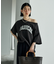 2way スムースロゴTシャツ/ワンショルダー プリントTシャツ