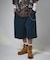 VINTAGE WASHED DENIM JORTS 【限定展開】