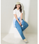 <接触冷感/UVカット>ICE SUMMER ミニリブTシャツ
