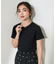 <接触冷感/UVカット>ICE SUMMER ミニリブTシャツ