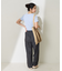 <接触冷感/UVカット>ICE SUMMER ミニリブTシャツ