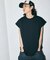 ビッグシルエット ドロップショルダー ノースリーブ クルーネックTシャツ 【限定展開】
