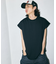 ビッグシルエット ドロップショルダー ノースリーブ クルーネックTシャツ 【限定展開】