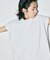 ビッグシルエット ドロップショルダー ノースリーブ クルーネックTシャツ 【限定展開】