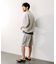 Reflax 機能性素材 ワイドシルエット イージーショートパンツ 【セットアップ対応】/吸水速乾/イージーケア/UVカット/接触冷感/エコ素材/ストレッチ
