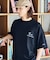 PK×FREAK'S STORE 別注ビッグシルエット バックプリント Tシャツ / Groove KickBoard 【限定展開】