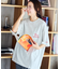 PK×FREAK'S STORE 別注ビッグシルエット バックプリント Tシャツ / Groove KickBoard 【限定展開】
