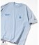 MLB メジャーリーグ ベースボール フェード加工 ダブルロゴ クルーネック 半袖 ポケットTシャツ