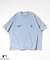 MLB メジャーリーグ ベースボール フェード加工 ダブルロゴ クルーネック 半袖 ポケットTシャツ