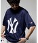 MLB メジャーリーグ ベースボール メッシュ 半袖 クルーネックTシャツ