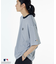 MLB メジャーリーグベースボール ピンボーダー 半袖Tシャツ