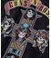 【EXCLUSIVE】GUNS N ROSES ガンズ アンド ローゼス フロントプリント クルーネック Tシャツ