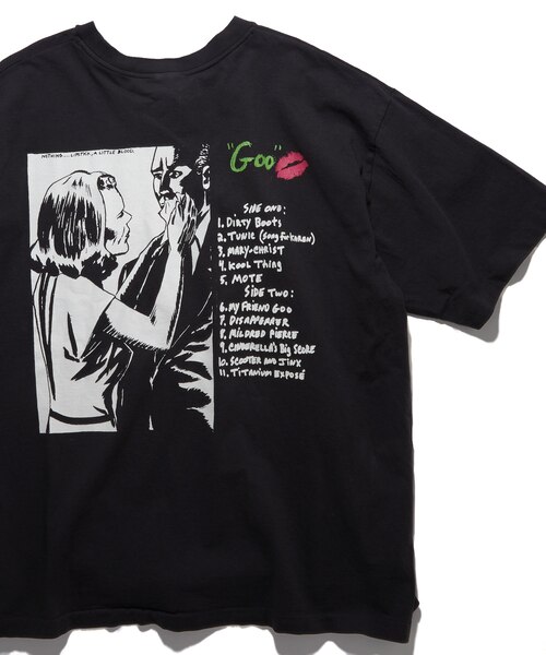 SONIC YOUTH GOO クルーネックバンドTシャツ｜フリークスストアの通販